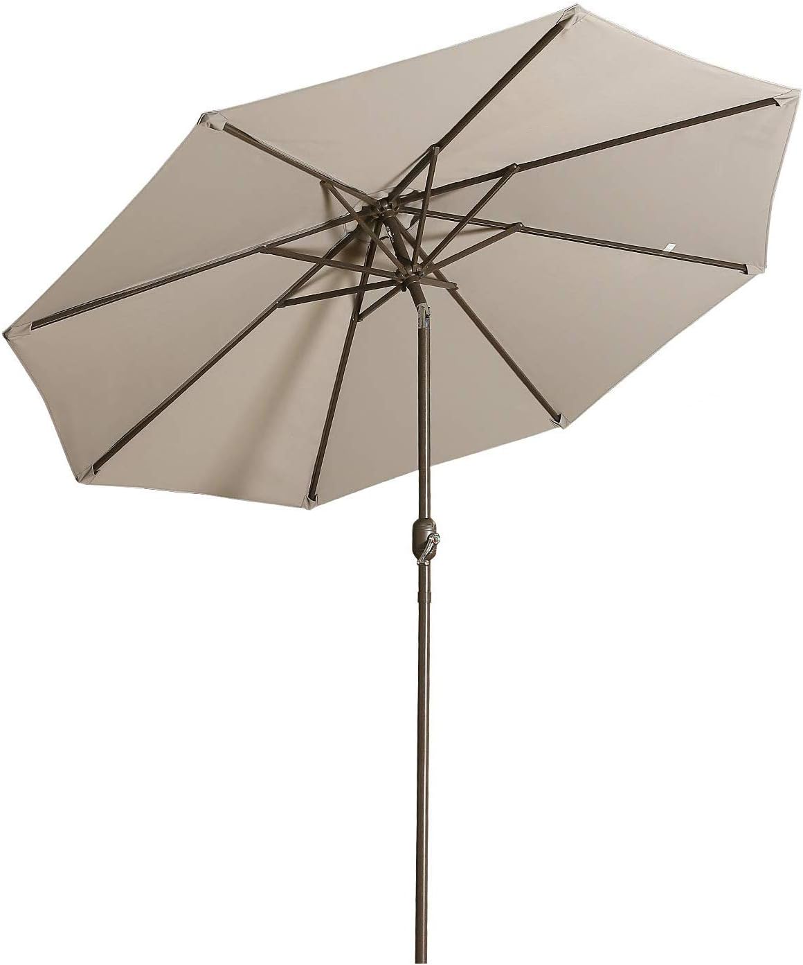 8x10 foot oblong patio umbrella Amazon.com : Treasure Garden 8 x 10 ft Patio Umbrella