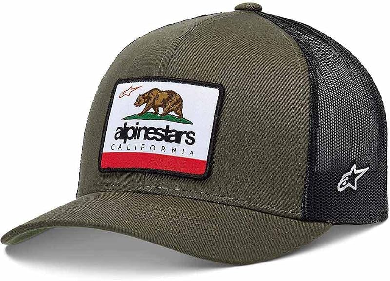 Cali 2.0 Hat Gorra de béisbol, Military Green/Black, Talla única Hombres