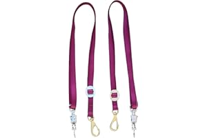 Tack Shack of Ocala Nylon Cross Ties, Set of 2 Cross Ties, Cross Ties for Horses, Quick Release Cross Ties