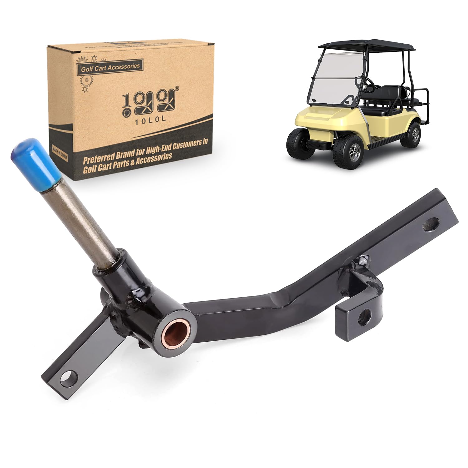 Photo 1 of 10L0L Golf Cart Spindle Passenger Side Fits Club Car DS Gas Electric Golf Cart Years 1981-2003 1010347