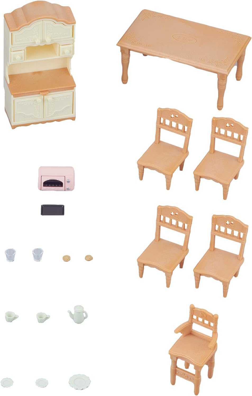 calico critters dining room set