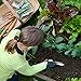 Oakridge Garden Hori Hori Knife Tools | Japanese Style Stainless Steel Gardening Knife with Handguard | Serrated Edge and Whetstone A Perfect Hand Weeding Tool