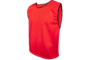 SPORTSBIBS Pinnies Sport Strong Child Youth Teen Adult Bibs Soccer Basketball Football Running Scrimmage Team Practice Jersey