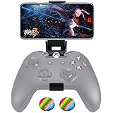 Customized Controller Foldable Mobile Phone Clip Compatible with Xbox One/Steelseries Nimbus/Steam Controllers, Smartphone Clamp Holder Work with iPhone/Samsung/Sony/LG/Huawei