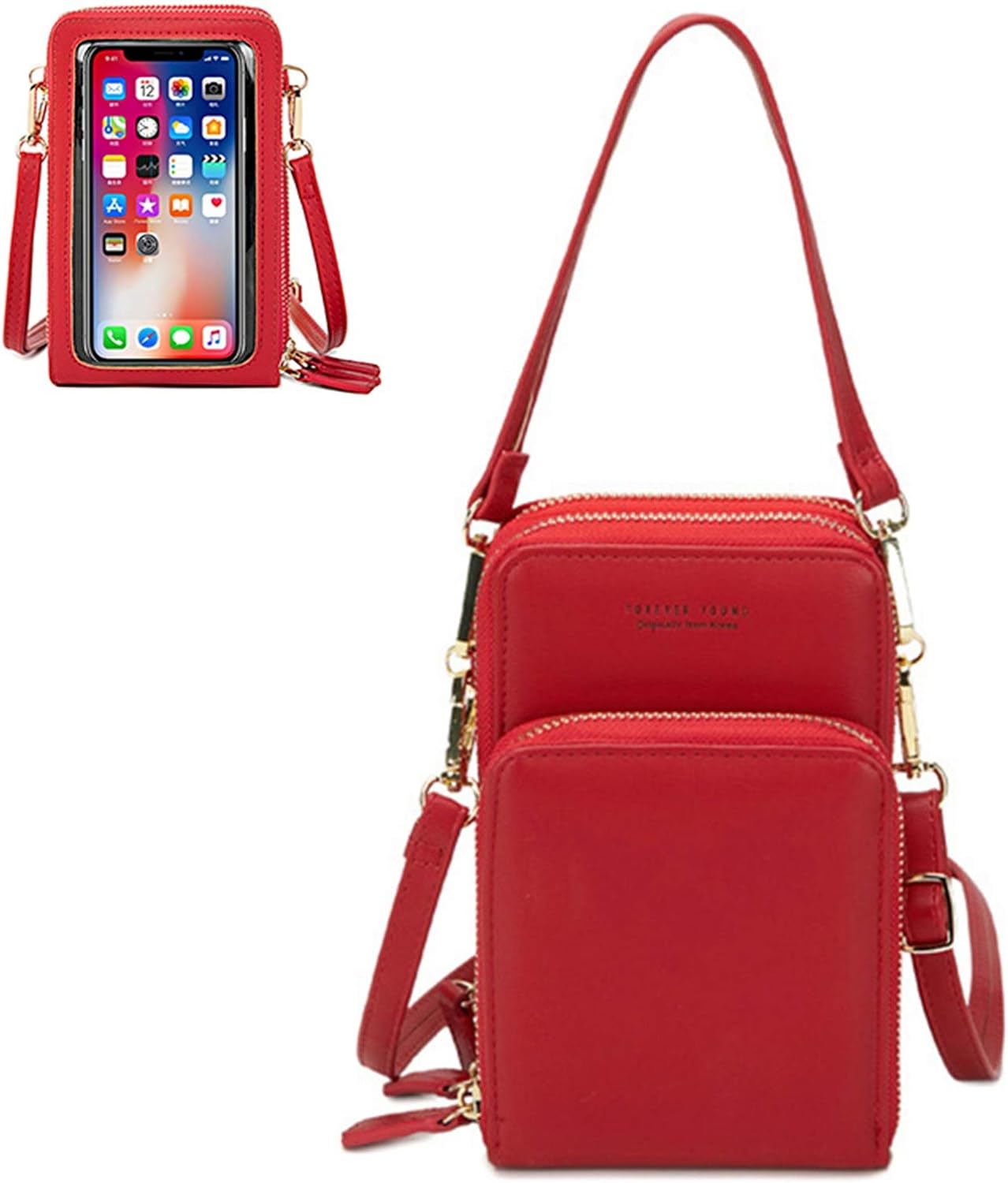 Bolsa Impermeable Para Teléfono Con Pantalla Táctil Transparente HD