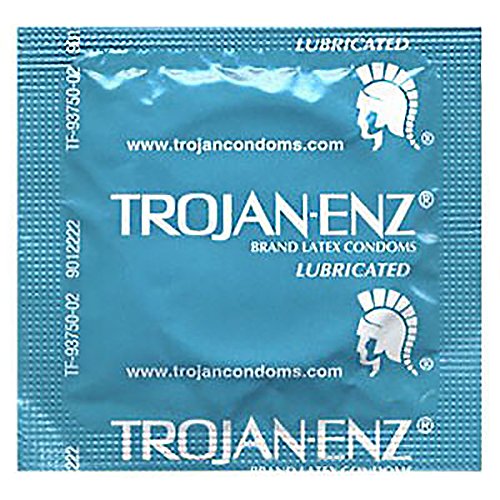 Trojan condom enz lubricated, 100 count