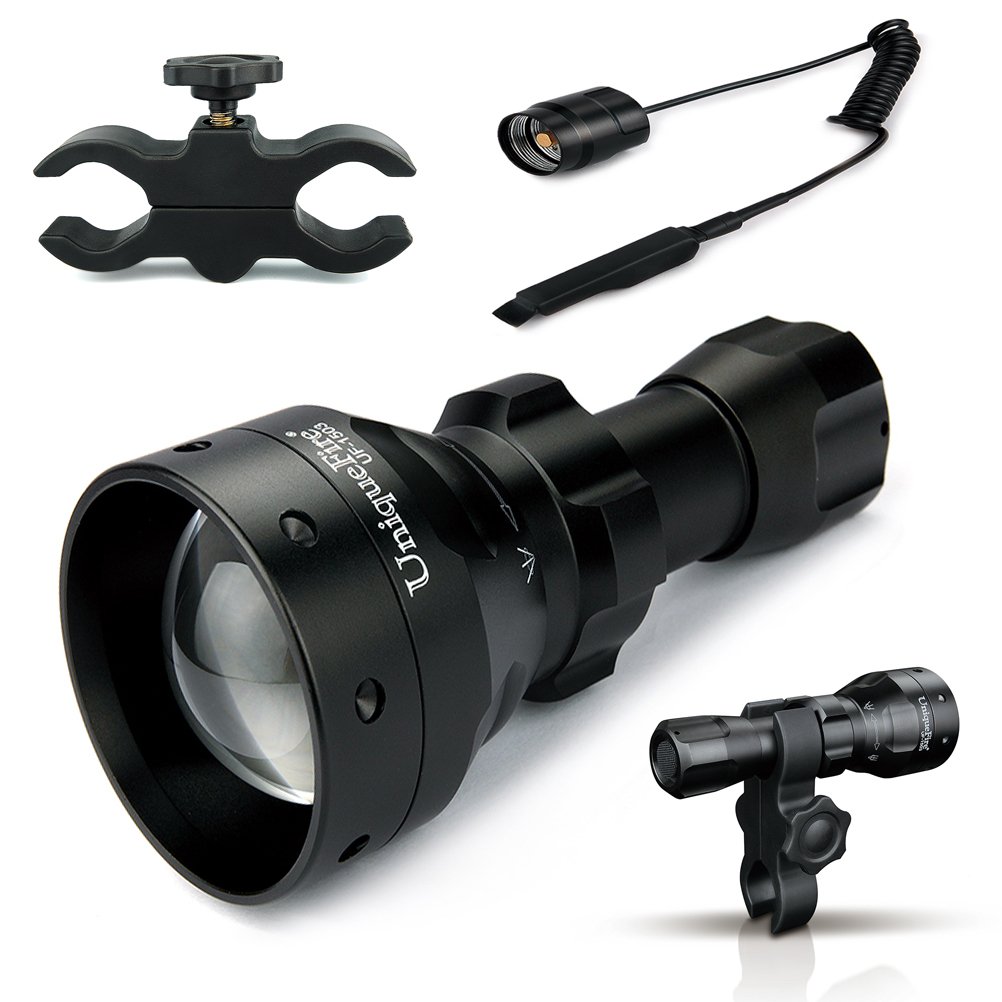 850NM IR Led Flashlight T50 Hunting Device+Rifle Scope Mount+Pressure