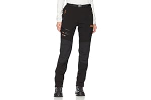 BenBoy Women's Outdoor Waterproof Windproof Fleece Slim Cargo Snow Ski Hiking Pants