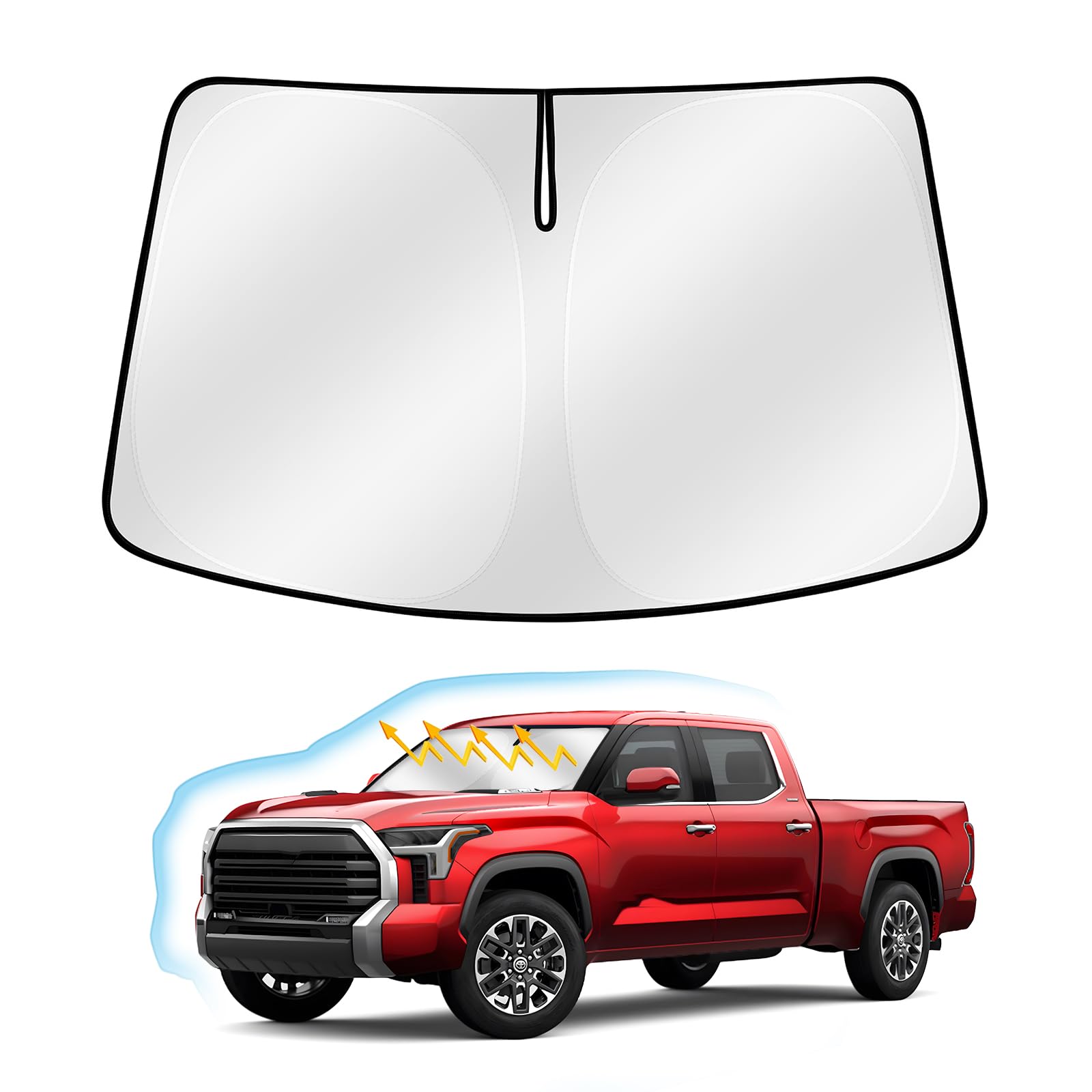 Mua Windshield Sun Shade for Toyota Tundra 20222024, Upgraded Heat