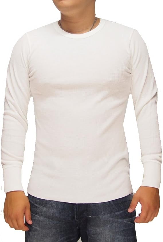 Amazon Co Jp Avirex アヴィレックス デイリー サーマル 無地 長袖 クルー ロングｔシャツ ロンt 02オフ M 服 ファッション小物