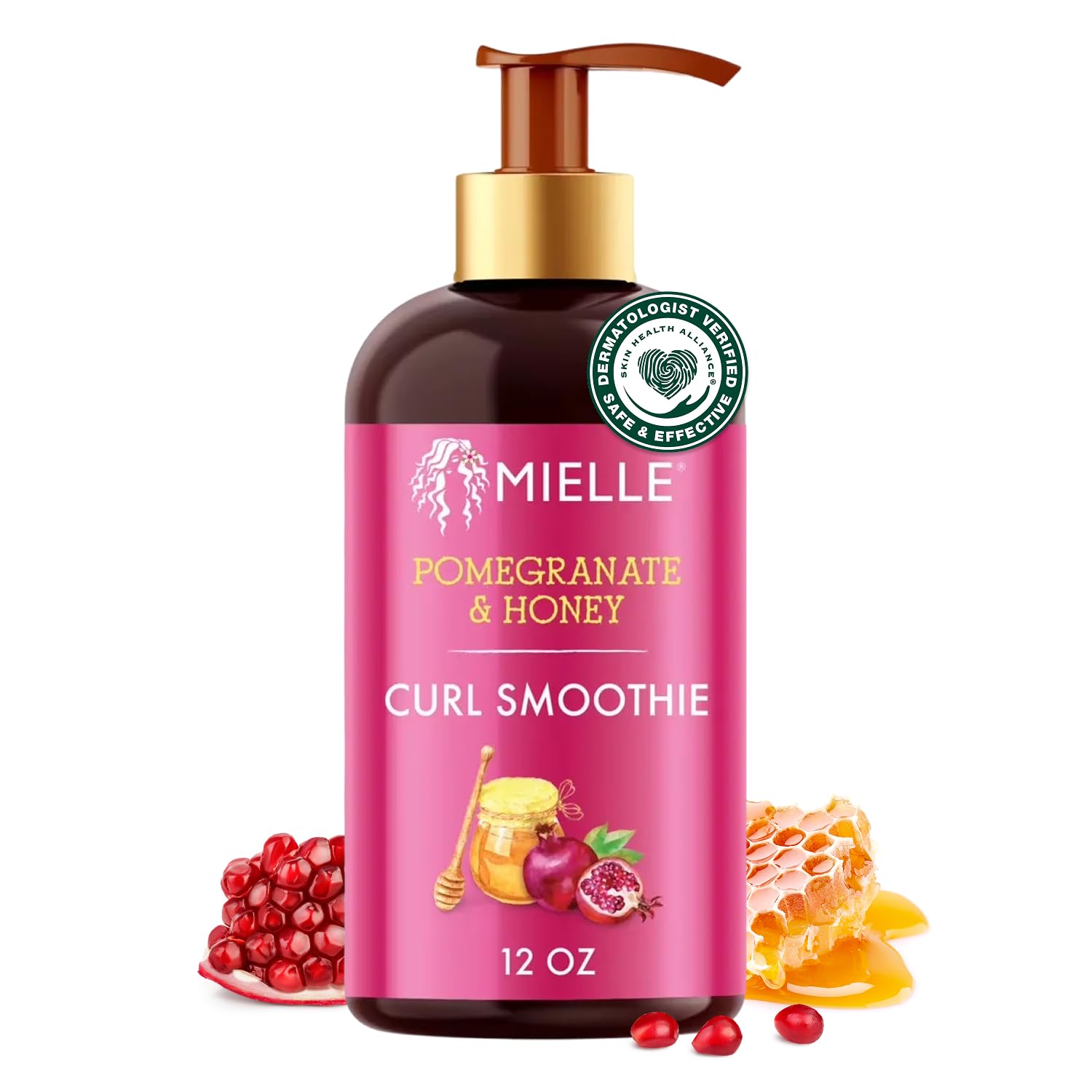 MIELLE ORGANICS Pomegranate & Honey Curl Smoothie 335 ml