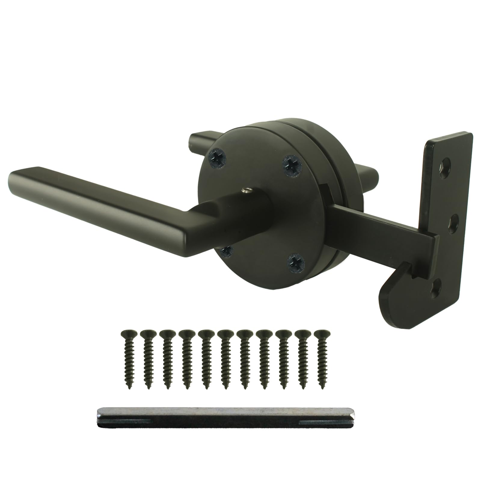 Photo 1 of XIAOPEIZHI Two Sided Gate Latch,Gate Latch for Outdoor Fence, Wooden Gates, Pool Gates, Backyards, Gardens; They can Also be Used as Door Handles and Two-Way Door Locks, Gate Hardware.