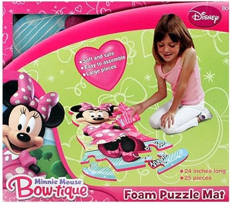 minnie mouse foam floor puzzle