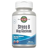 KAL Stress B Mag Glycinate, B Complex Vitamins Plus