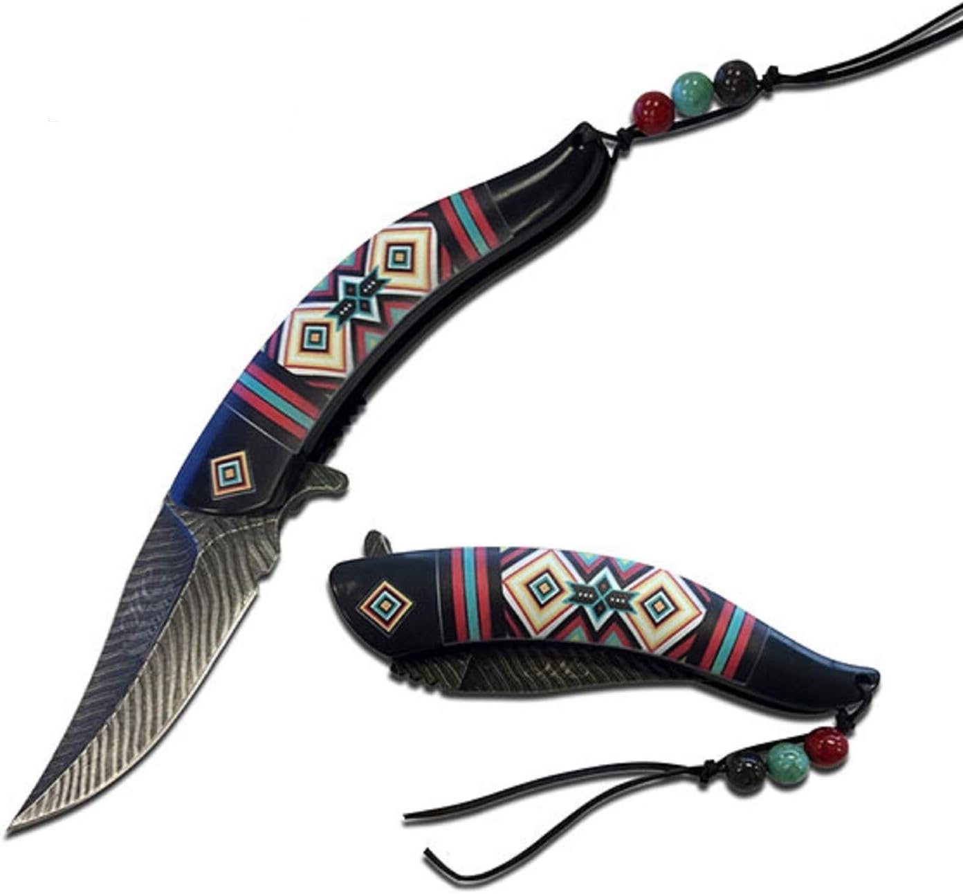 Masters Collection MC-A023 Series Spring Assist Folding Knife, 5-Inch Closed