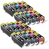 E-Z Ink (TM) Compatible Ink Cartridge Replacement for Canon PGI-225 CLI-226 (4 Large Black, 4 Cyan, 4 , Magenta4 Yellow, 4 Small Black) 20 Pack