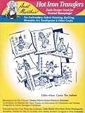 Here Come the Indians Aunt Martha's Hot Iron Embroidery Transfer