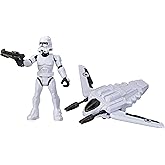 STAR WARS Mission Fleet Gear Class Clone Trooper Arena Rescue 2.5-Inch-Scale Figure and Vehicle, Toys for Kids Ages 4 and Up