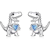 Animal Stud Earrings for Women 925 Sterling Silver Duck/Chicken/Corgi/Frog/Axolotl Earrings Jewelry Gifts