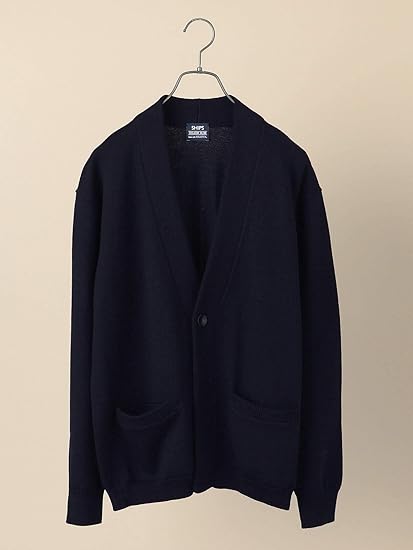 Amazon シップス カーディガン Solotexr ジャージー メンズ 1b カーディガン ネイビー 紺 S カーディガン 通販