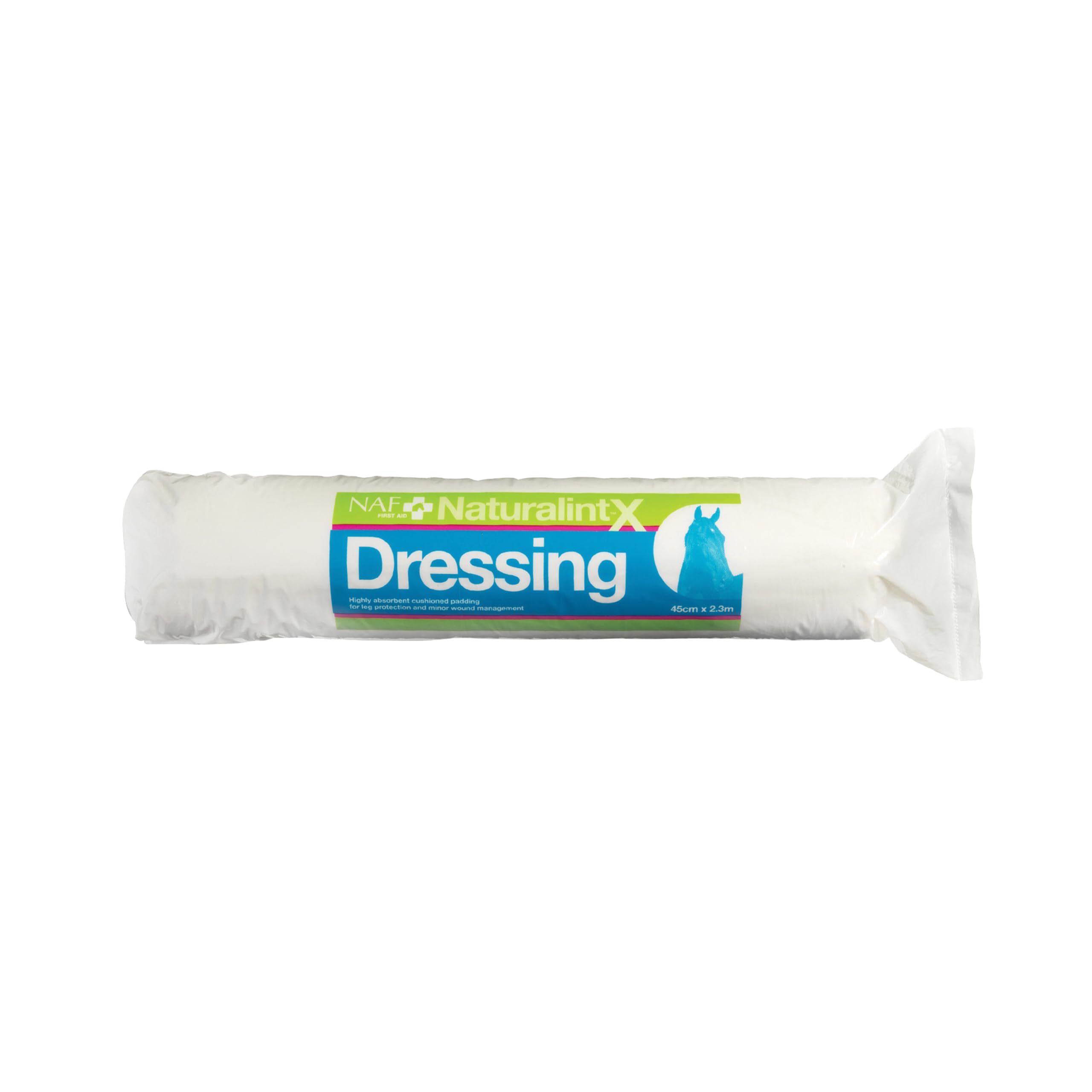 NAF NaturalintX Dressing 500g – Highly Absorbent Multi-Layer Dressing for Horses – Supports First Aid, Wound Care & Poulticing – Use Wet or Dry
