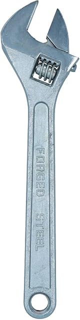 AB Tools Adjustable Spanner 12in 300mm 0-33mm Wrench Chrome Vanadium Steel view 6
