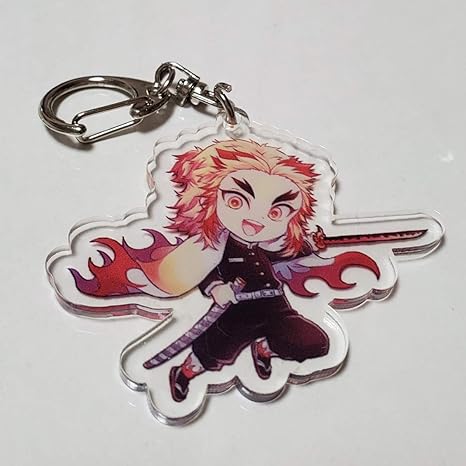 Amazon 鬼滅の刃 アクキー アクリルキーホルダー 煉獄杏寿郎 炎柱 アイドル 芸能人グッズ 通販