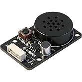 AI Voice Recognition Module, Offline Speech Voice Interaction Module with Speaker &amp; Microphone, 5m Range, UART/I2C, Type-C Plug-and-Play for Arduino Raspberry Pi STM32 Jetson Nano