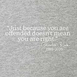 Wild Bobby Just Because You Are Offended Quote