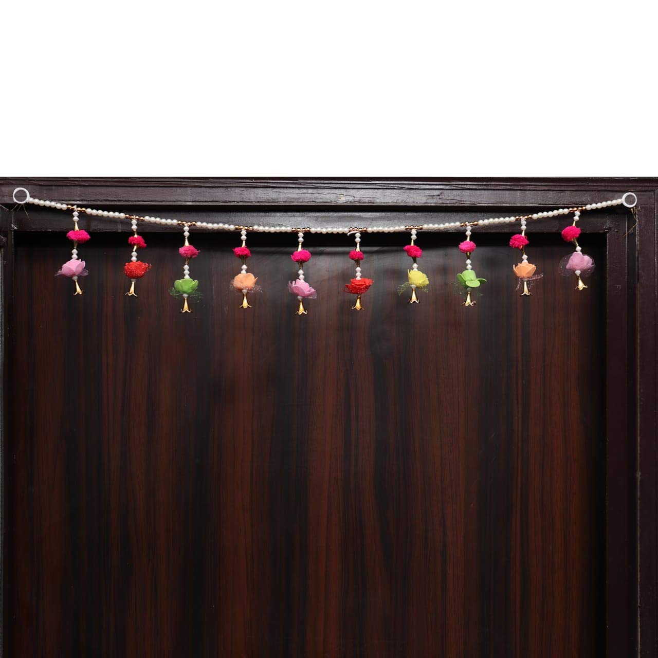 Buy The Trends Beautiful Pearl Banderwan Banderban Toran With Pom