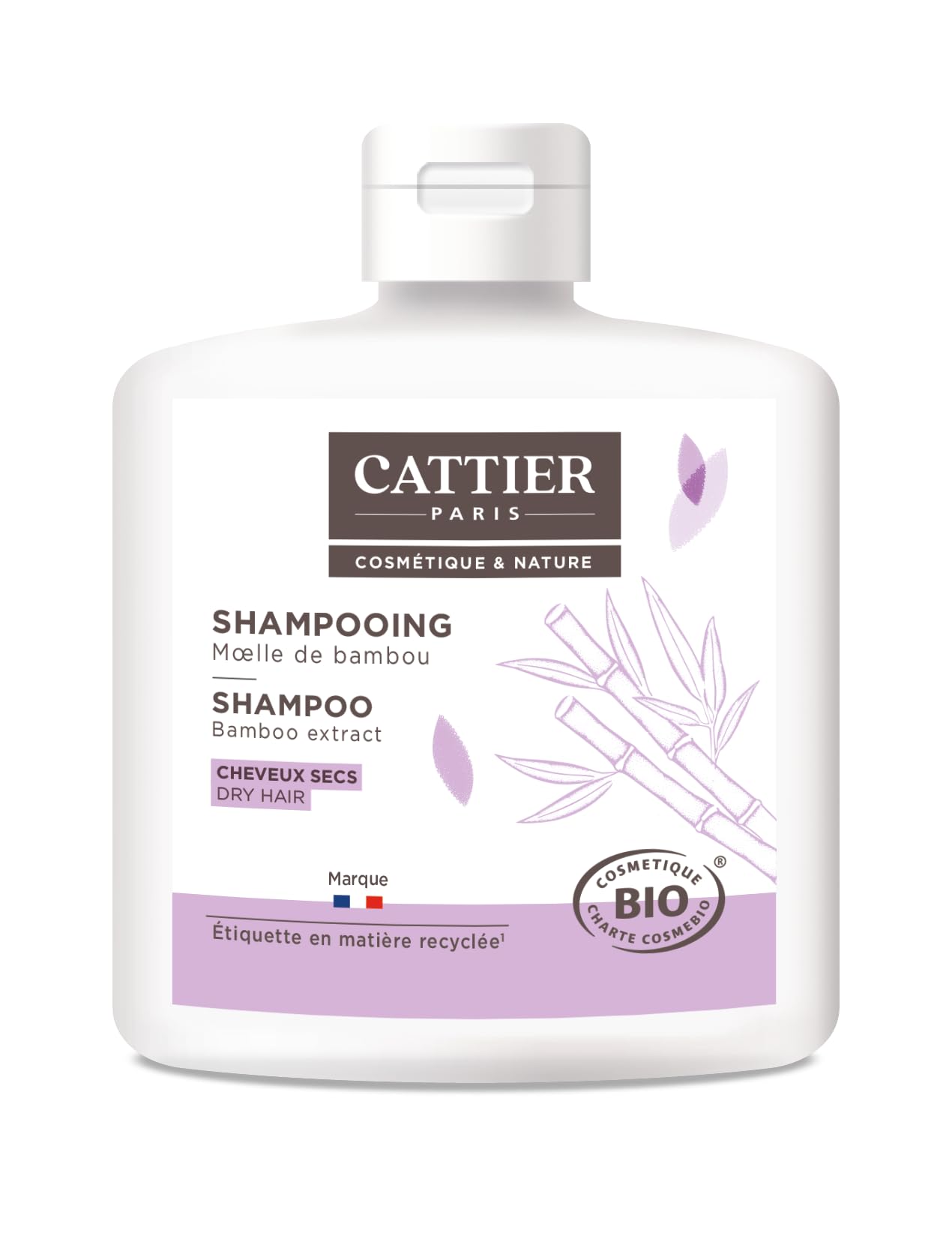 Cattier Bamboo Moelle Dry Hair Shampoo 250 ml