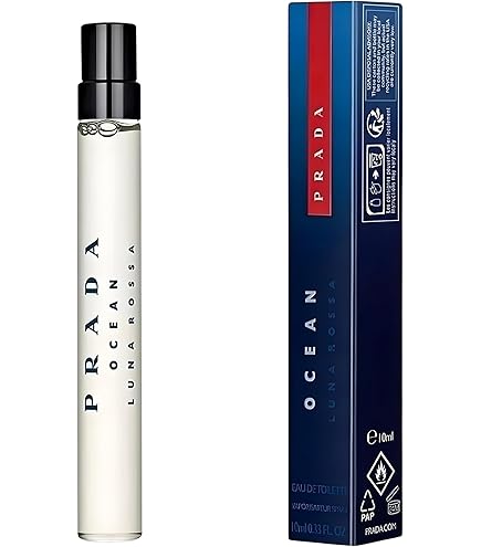 Amazon.com : Prada Men's Luna Rossa Ocean Eau de Parfum EDP, Mini