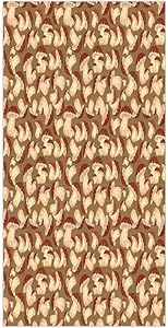 Decorative Privacy Window Film/Organic Food Porcini Mushroom with Vintage Grunge Display Harvest Farmland/No-Glue Self Static Cling for Home Bedroom Bathroom Kitchen Office Decor Cocoa Brown Beige