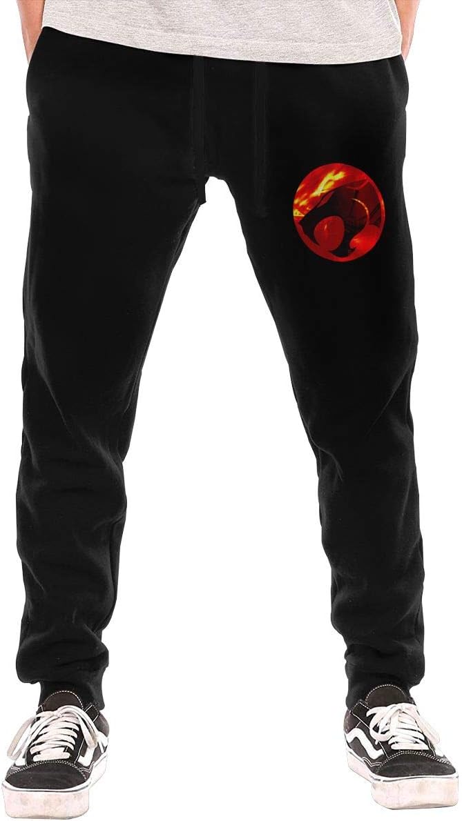 Thundercats Animated Series Men's Bike Cycling Pants Winter Running Windproof Fleece Thermal Pants Multi Sports Active