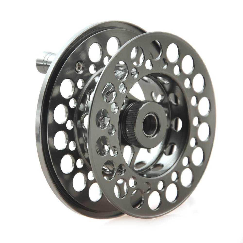 Piscifun Aoka Aluminum Fly Fishing Reel with Cork/Teflon Disc Drag System
