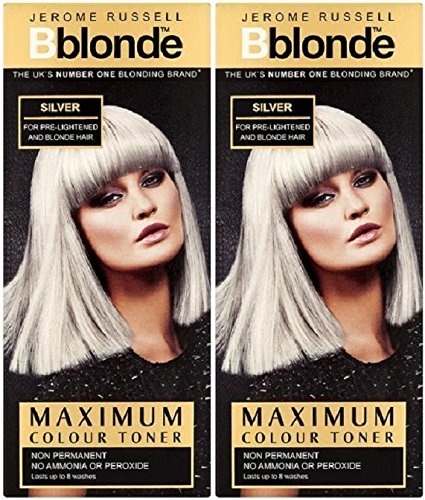 Buy Silver Jerome Russell Bblonde Maximum Colour Toner Silver 2