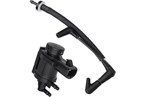 SHOZHO 7L1Z-9H465-B 4x4 Vacuum Solenoid Valve and FL3Z-3A788-B Auto-Locking Hub Vacuum Line Tube Check Valve Combo Kit for Ford F150 2015-2020 Expedition Lincoln Navigator 2018+