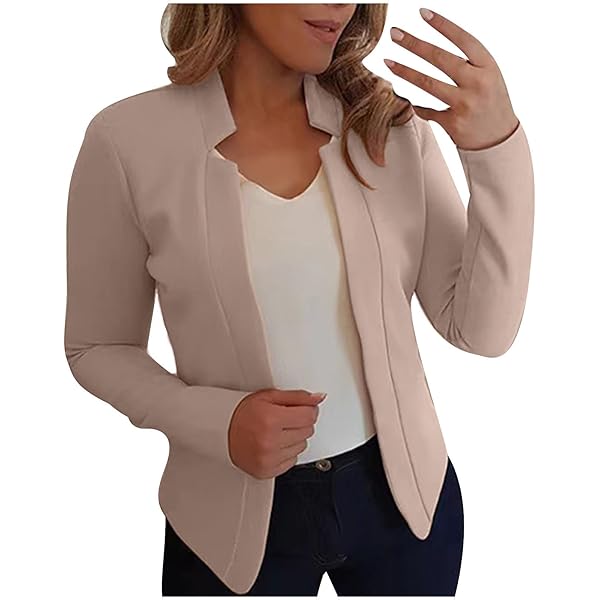 2025 Blazer Pour Femme Décontracté Lâche Cardigan à Revers