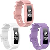 Watbro Compatible with Fitbit Ace 2 Bands for Kids 6+, Soft Silicone Bracelet Accessories Watch Band Repalcement Strap, Colorful Sport Wristbands for Fitbit Ace 2/ Inspire HR for Boys Girls