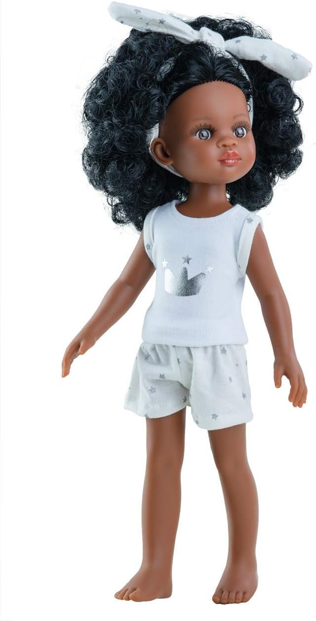 Paola Queen Doll Nora 32 cm Pyjamas Friends, Multi-Colour (13205