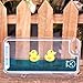 Yoption Liquid Case for iPhone 5 5s SE,Clear Cute Creative Design Liquid Floating Rubber Duck Hard Case Cover for iPhone 5 5s SE