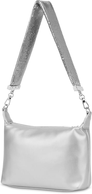 JC4140PP1MLO0969, Schultertasche für Damen, Silber, einzigartig, silber, Einheitsgröße