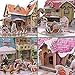 FUN LITTLE TOYS Christmas 3D Puzzles for Kids in 4 Styles, 134 PCs Jigsaw Puzzles, Xmas Gifts for Boys and Girls