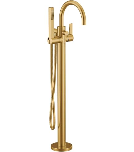 Moen 395BN Align One-Handle Freestanding Floor Mount Tub Filler