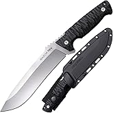 COLD STEEL 6.5" RAZORTEK / 5MM THICK / 4116SS / SATIN FINISH/BLACK GFN HANDLE/SECURE-EX™ SHEATH