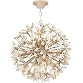 Corbett-Standard 511-20-IYC Corfu - 8 Light Chandelier - 19.5 Inches Tall and 20 Inches Wide - Ivory Coco