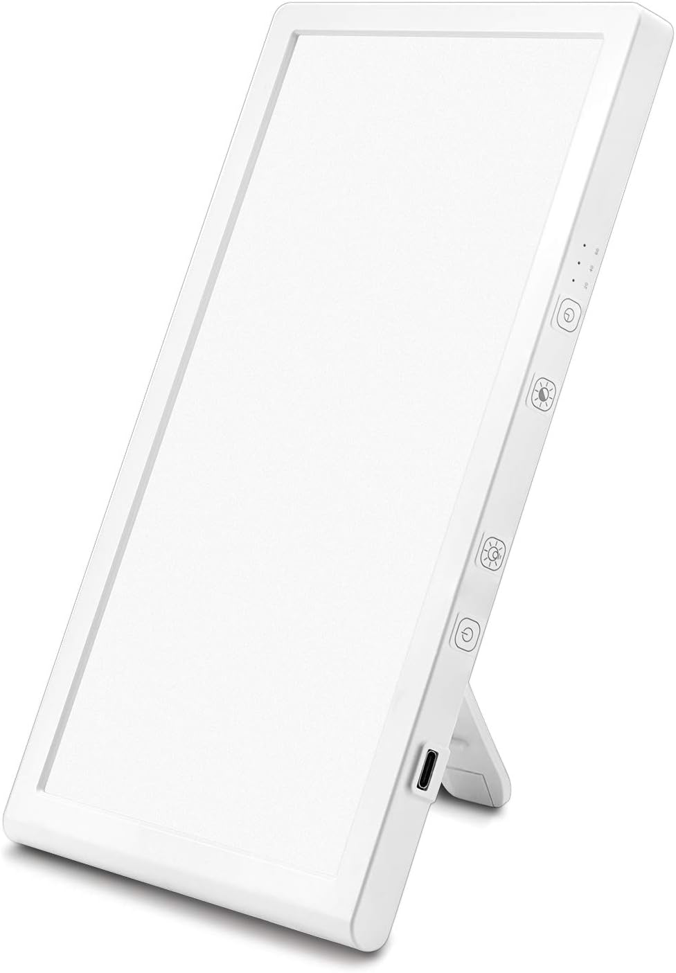 Light Therapy Lamp, UV-Free 10000 Lux LED Sunlight Therapy Light, Adjustable Brightness Levels, Touch Control, 3 Timer Settings with 3 Color Temperature for Mood-Boosting Light: Health & Personal Care