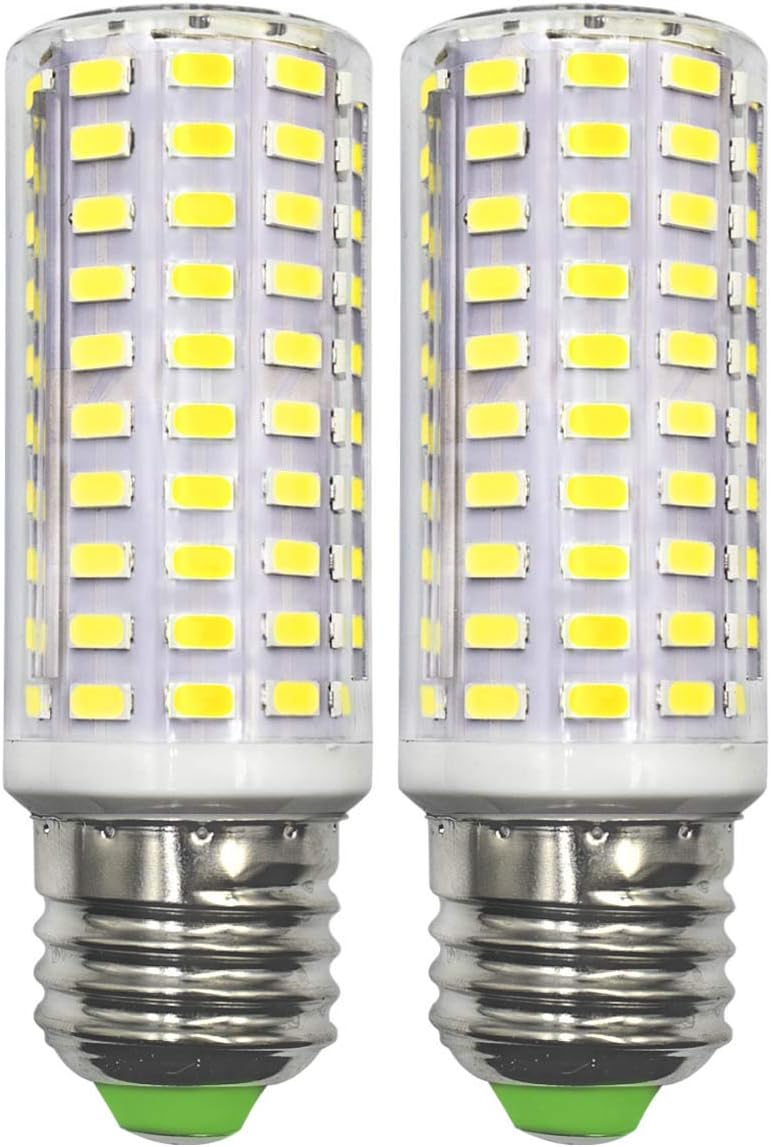 XIMNCHNI E27 Edison Screw LED Light Bulbs,10W Equivalent to 100W 120W Halogen Bulbs,Cool White 6000K, Non-Dimmable, 1200LM