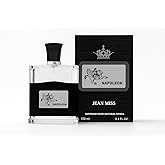 Men's Luxury Eau de Parfum, Premium Fragrance with Green Mandarin, Patchouli, Sage Heart, Vetiver Notes, Elegant Black Bottle, Long Lasting Perfume for Men 100ml (3.4 fl.oz)