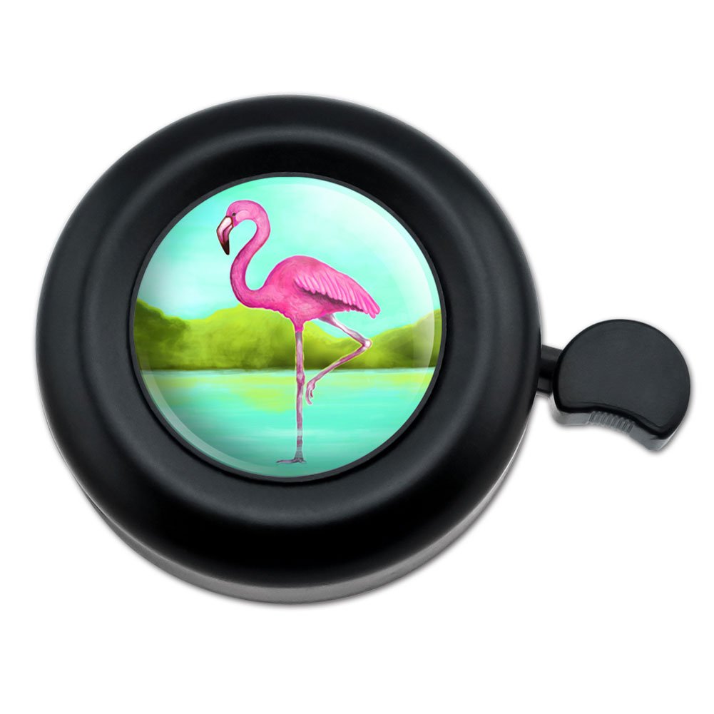 GRAPHICS & MORE Timbre para manillar de bicicleta Flamingo